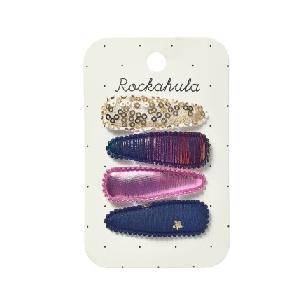 Spinki do włosów Disco Fever Fabric / Rockahula Kids