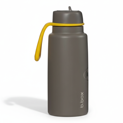 Butelka termiczna ze składanym ustnikiem, termos ze stali nierdzewnej - Batman, 1l / b.box