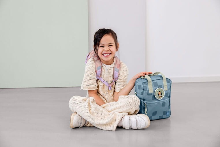 Plecak mini kwadratowy Pattern Party Blue / Lassig