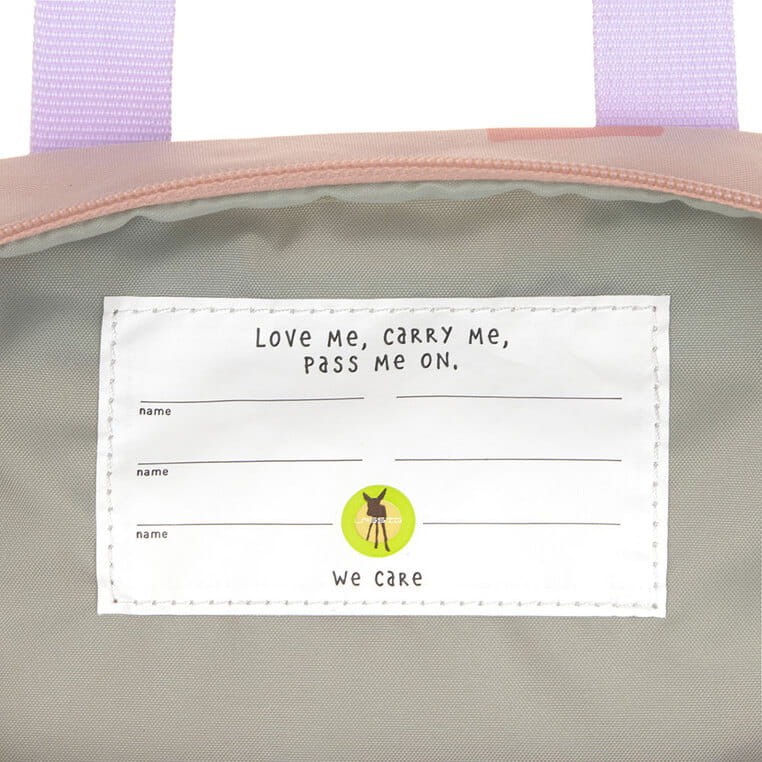 Plecak mini kwadratowy Pattern Party Rose / Lassig