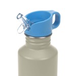 Bidon ze stali nierdzewnej z ustnikiem i uchwytem 500 ml Sunny Explorer green & blue / Lassig