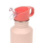 Bidon ze stali nierdzewnej z ustnikiem i uchwytem 500 ml Sunny Explorer rose&pink / Lassig