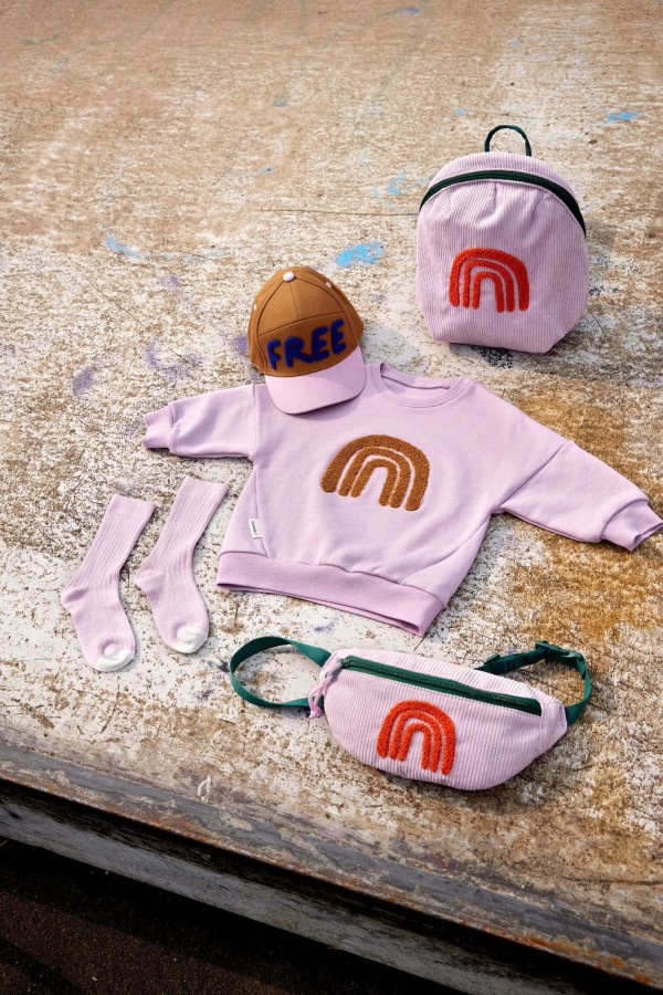 Skarpetki dziecięce Little Gang - lilac milky ocean green / Lassig