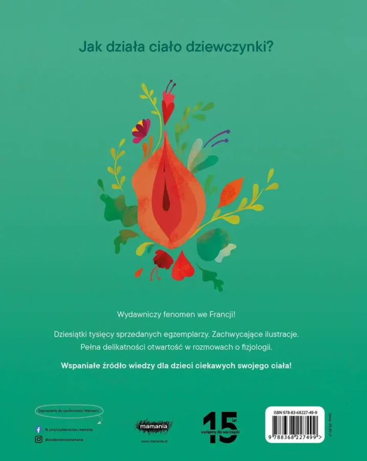 Mały ilustrowany przewodnik po intymności. Wagina, macica, łechtaczka i inne sekrety kobiecej anatomii / Mamania