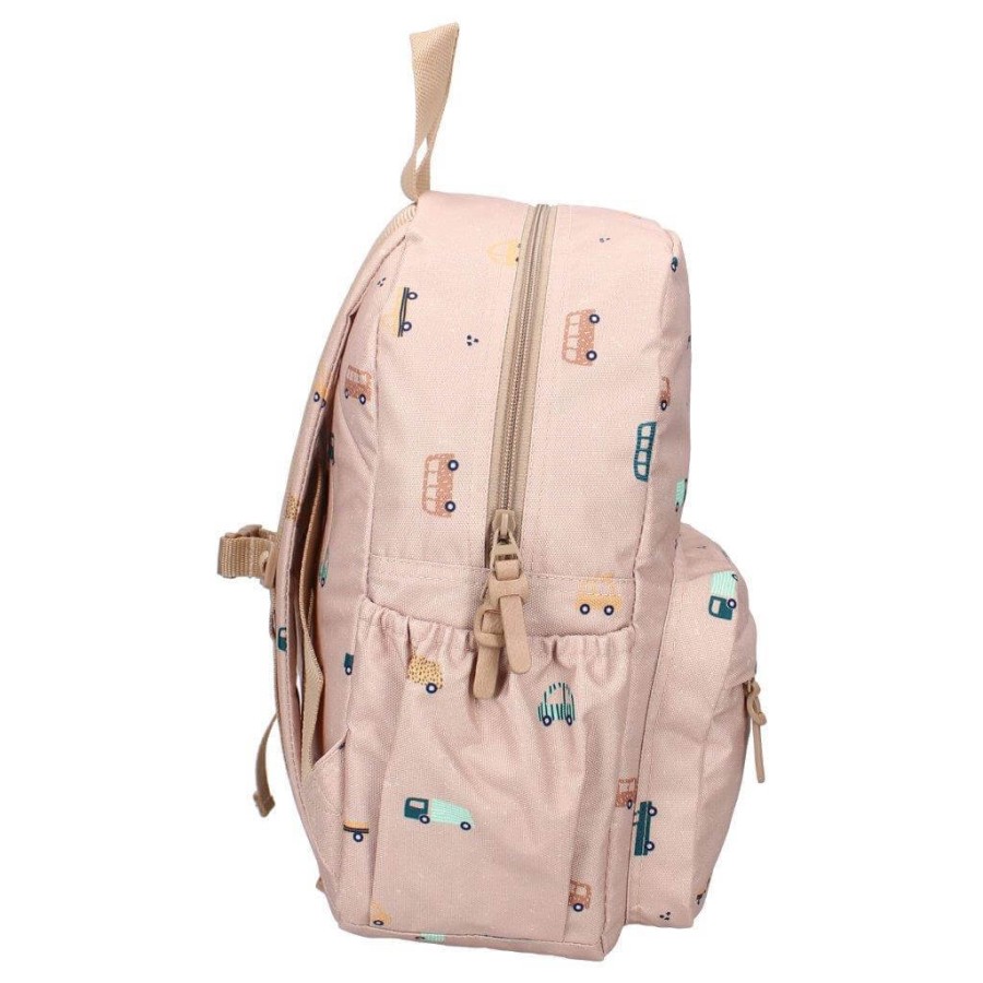 Plecak dla dzieci L Sweet Cars brown / KIDZROOM