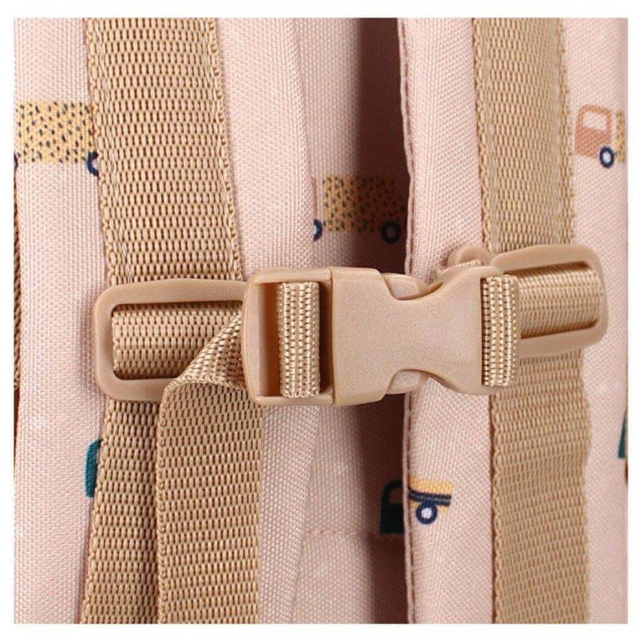 Plecak dla dzieci L Sweet Cars brown / KIDZROOM