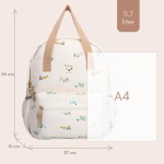 Plecak dla dzieci L Small Aeroplane Beige / KIDZROOM
