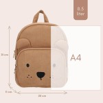 Plecak dla dzieci Beary Excited Brown / KIDZROOM
