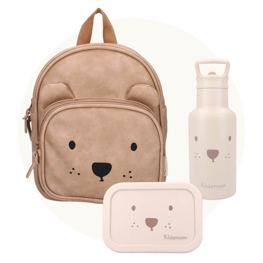 Lunchbox pojemnik silikonowy Beary Excited / KIDZROOM