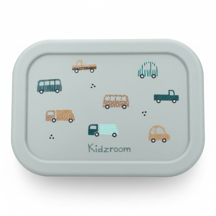 Lunchbox pojemnik silikon Sweet Cars / KIDZROOM