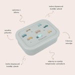 Lunchbox pojemnik silikon Sweet Cars / KIDZROOM