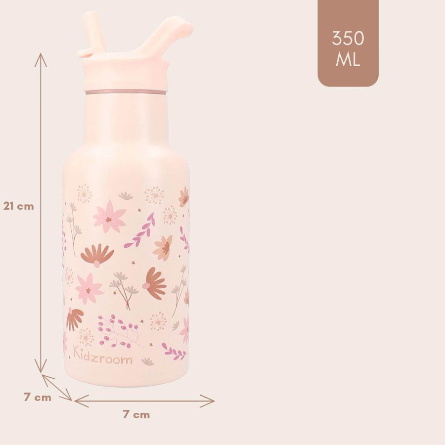 Butelka bidon 350 ml Memories Flowers / KIDZROOM