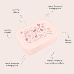 Lunchbox pojemnik silikonowy Memories Flower / KIDZROOM
