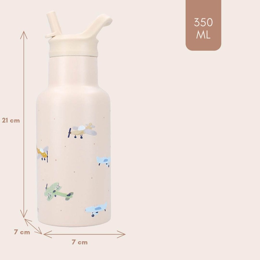 Butelka bidon 350 ml Small Aeroplane / KIDZROOM