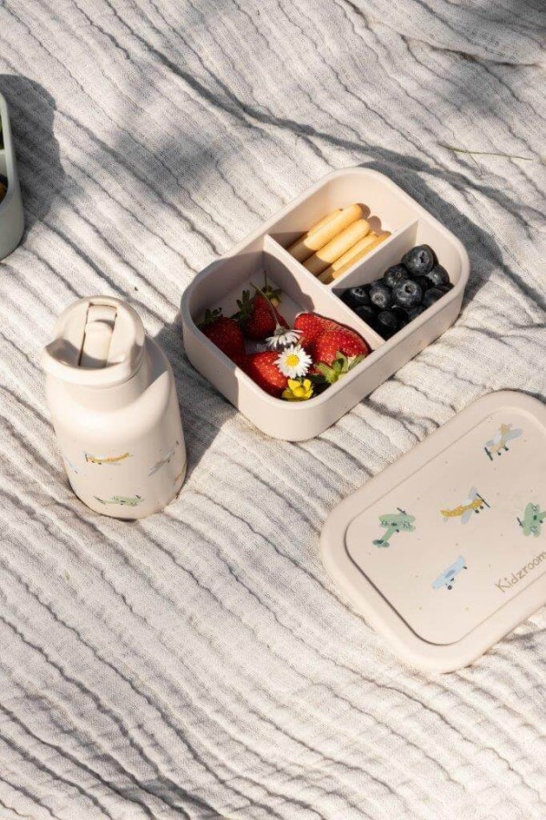 Lunchbox pojemnik silikonowy Small Aeroplane / KIDZROOM