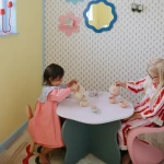 Silikonowa zastawa do herbatki - Blush / Mushie