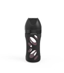 Butelka antykolkowa szklana 260 ml - czarna / Twistshake