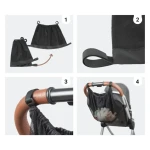 Siatkowy uniwersalny organizer do wózka – torba do przechowywania XL / SIPO