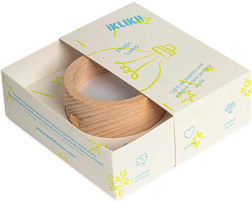 Lampka sensoryczna LED Magic Light Base – podświetlenie do butelek sensorycznych / Petit Boum