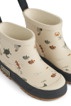 Kalosze Tekla - sea creature, sandy / Liewood