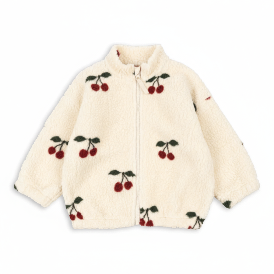 Kurtka pluszowa Jody - ma grande cerise / Konges slojd