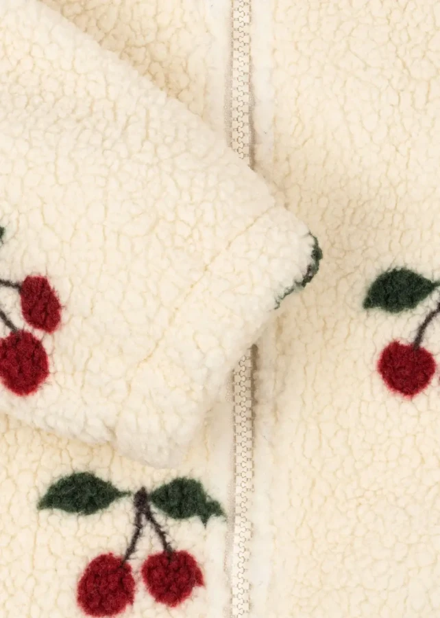 Kurtka pluszowa Jody - ma grande cerise / Konges slojd