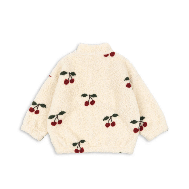 Kurtka pluszowa Jody - ma grande cerise / Konges slojd