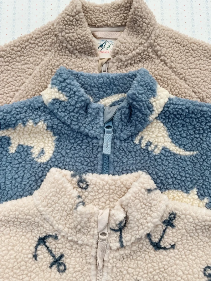 Kurtka pluszowa Jody - dino mist / Konges slojd