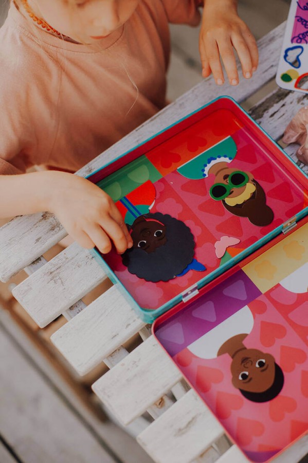 Magnetyczne postacie Moje włosy, moja korona 4+ / Mudpuppy