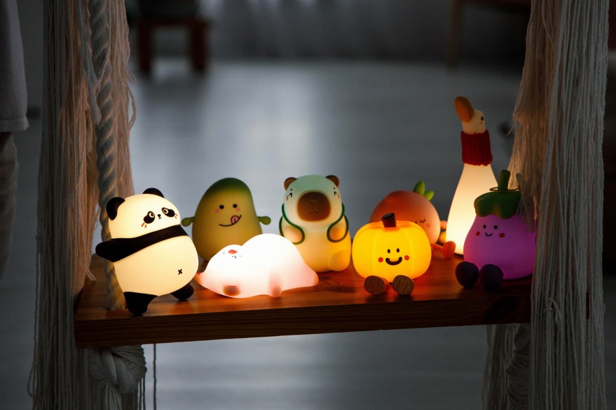 Silikonowa Lampka nocna GIOsleepy Piggy / innoGIO