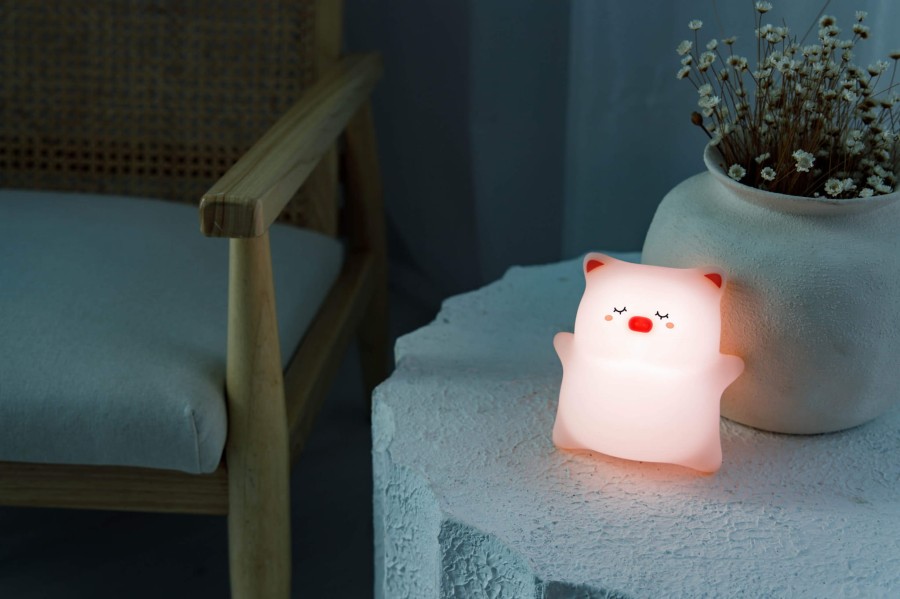 Silikonowa Lampka nocna GIOsleepy Piggy / innoGIO