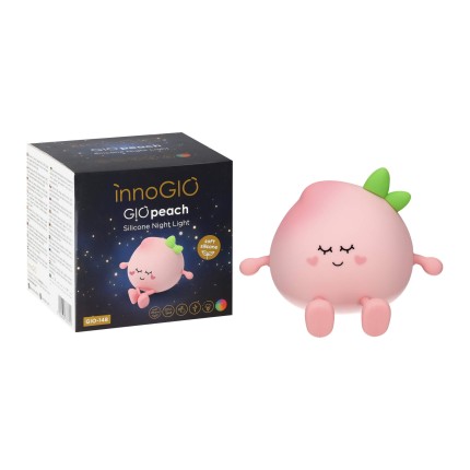 Silikonowa Lampka nocna GIO Peach / innoGIO