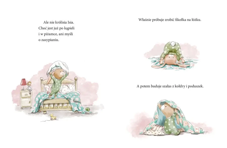 Królisia Isia nie chce spać / Wydawnictwo Nasza Kaięgarnia