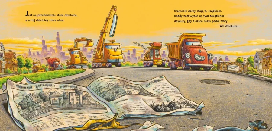 Kłopot śmieciowy na placu budowy / Wydawnictwo Nasza Księgarnia