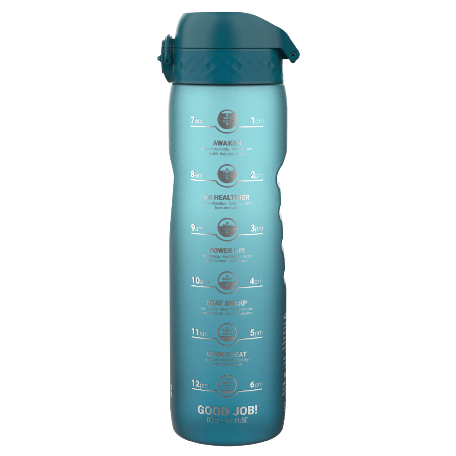 Butelka ION8 BPA Free 1l Gradient Deep Teal, Sonic Blue / I8RF1000PTBMOT