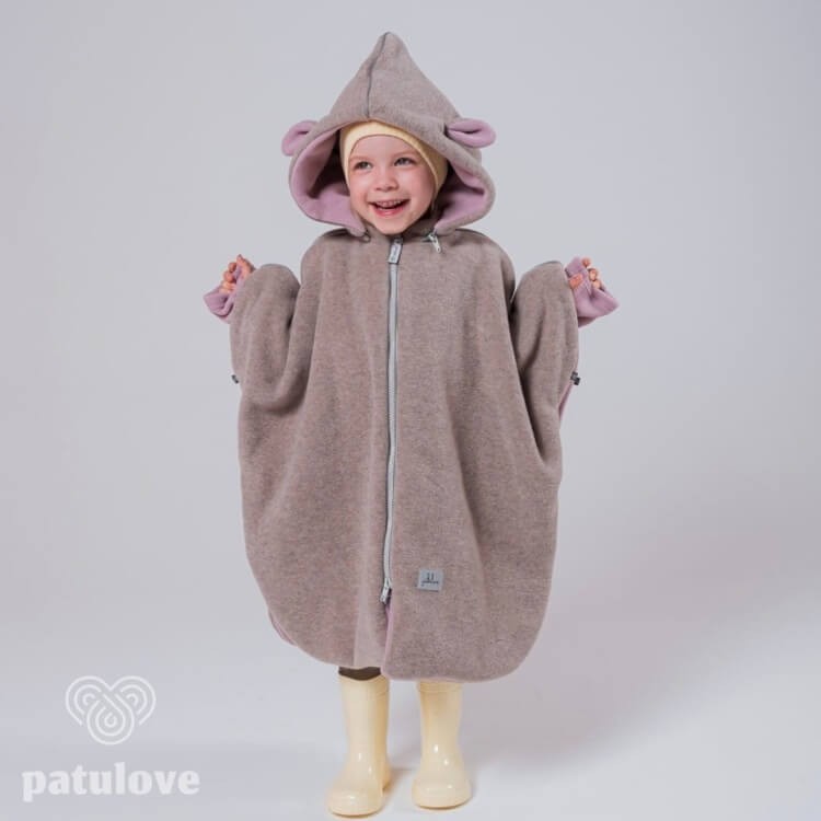 Ponczo samochodowe LAMB BEIGE / Patulove