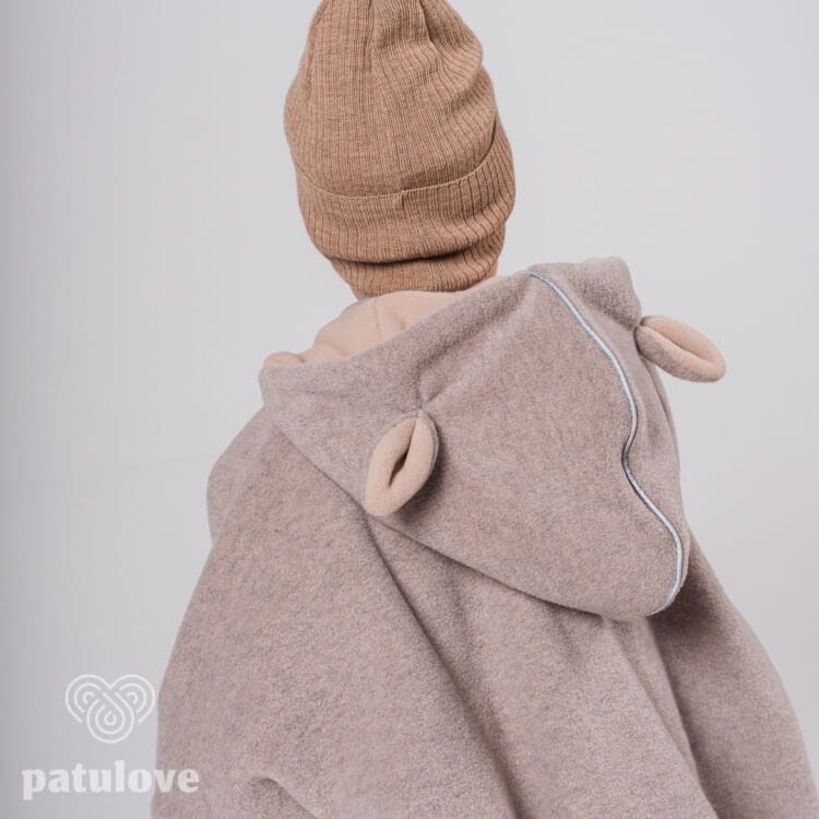 Ponczo samochodowe LAMB BEIGE / Patulove