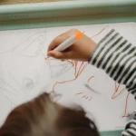 USZKODZONE OPAKOWANIE: Podświetlany tablet do nauki pisania i rysowania KIDYDRAW-PRO - zielony / Kidywolf