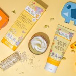 Nawilżająco-łagodzący krem do ciała dla dzieci, z ekologicznym rumiankiem i ryżem, 100 ml / Baby Anthyllis