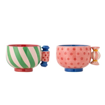 Zestaw dwóch kubków Caramella - Rose / Bloomingville Mini