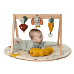 Gimnastyka, mata edukacyjna z drewnianym stojakiem Garden of Adventure / Tiny Love