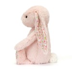 Króliczek z Kwiecistymi Uszami Pudrowy Róż „Berry” / Jellycat
