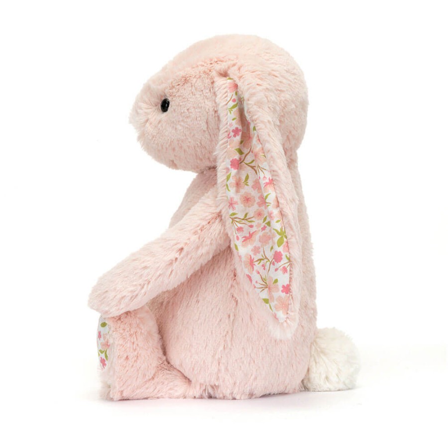 Króliczek z Kwiecistymi Uszami Pudrowy Róż „Berry” / Jellycat