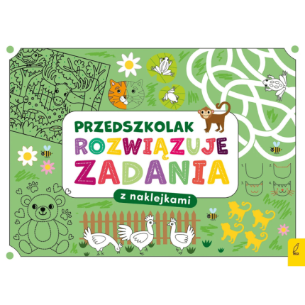 Przedszkolak rozwiązuje zadania - zeszyt zielony / Wilga