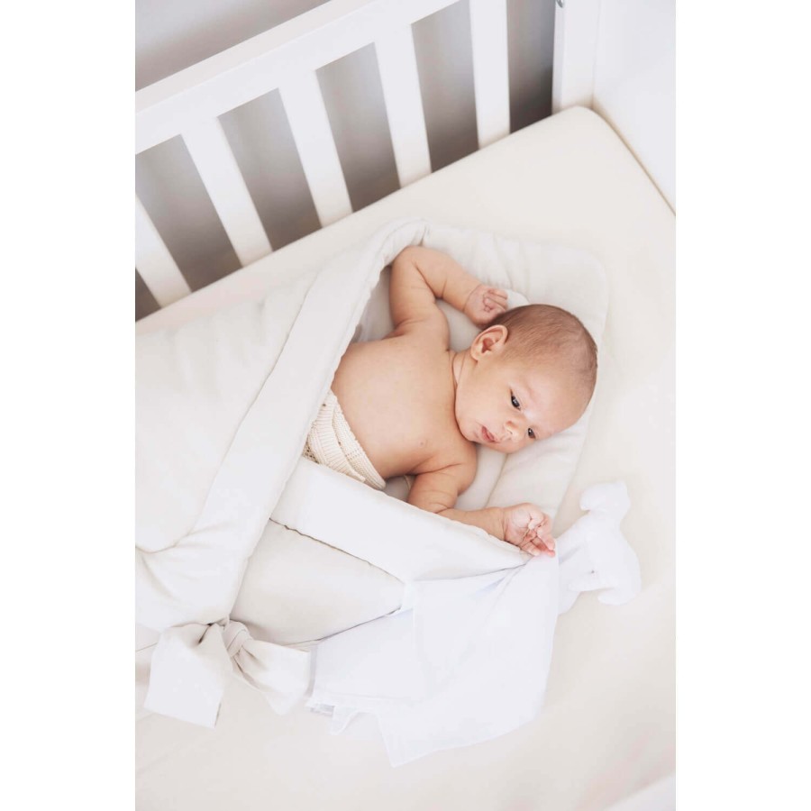 Prześcieradło do łóżeczka, dostawki 60 x 110 - różowe / piapimo