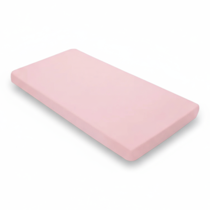 Prześcieradło do łóżeczka, dostawki 80 x 60 - różowe / piapimo