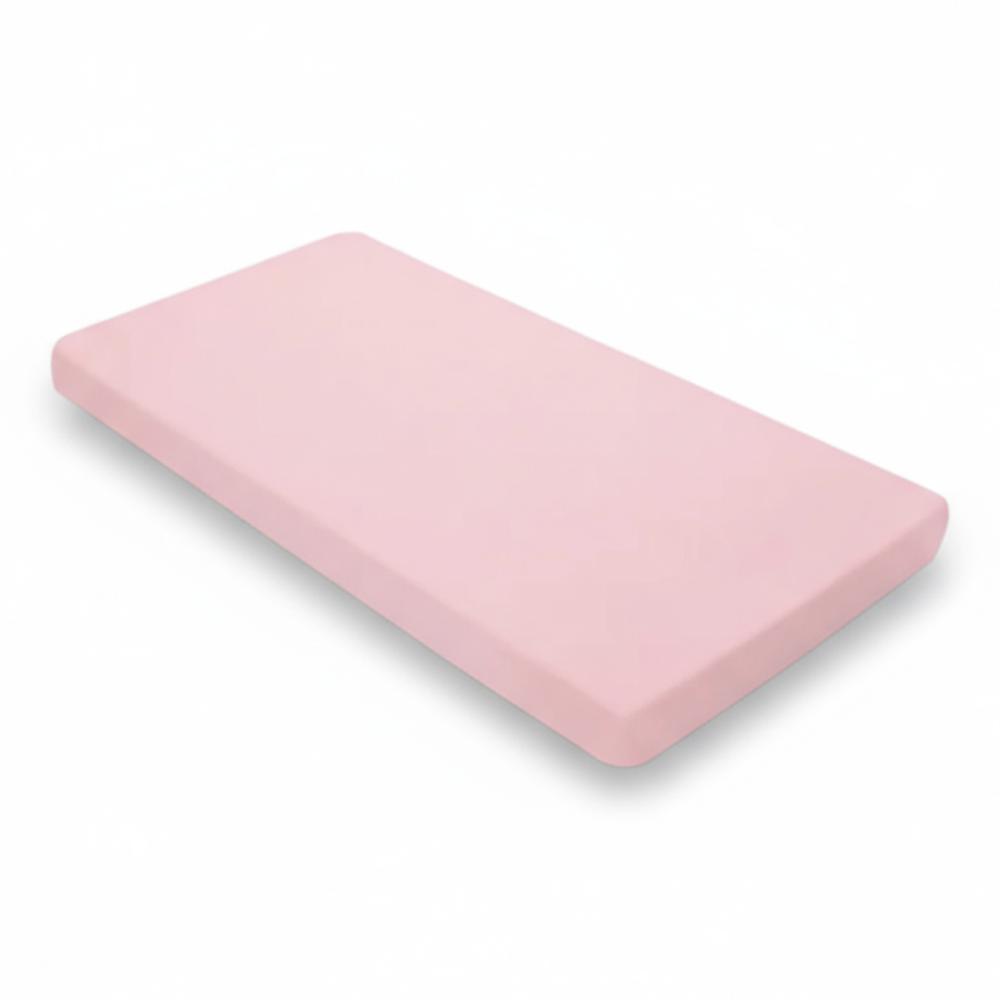 Prześcieradło do łóżeczka, dostawki 80 x 60 - różowe / piapimo