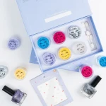 Brokatowy zestaw do malowania twarzy Disco Fever, bio brokat, roślinna formuła / Oh Flossy