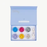 Brokatowy zestaw do malowania twarzy Disco Fever, bio brokat, roślinna formuła / Oh Flossy