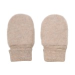 Rękawiczki 100% wełny merino - Camel Melange / HUTTELiHUT